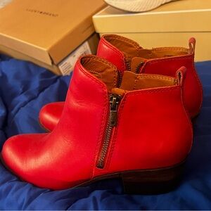 lucky brand booty shoes